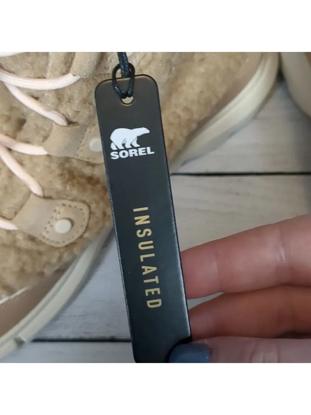 Sorel explorer cozy canoe chalk boots size 7
